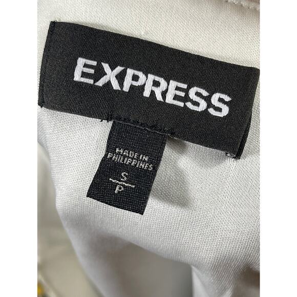 Vintage Express, retro pattern stretch mini skirt, women's small - Picture 4 of 6